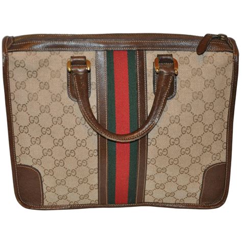 gucci stribe bag|Gucci tote bag with zipper.